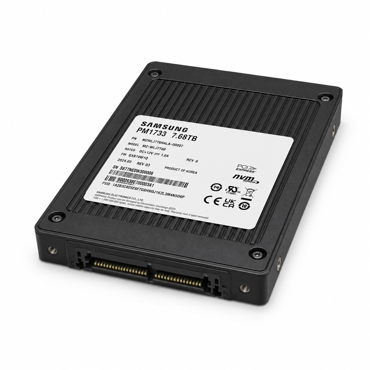 Samsung PM1733 7.68TB